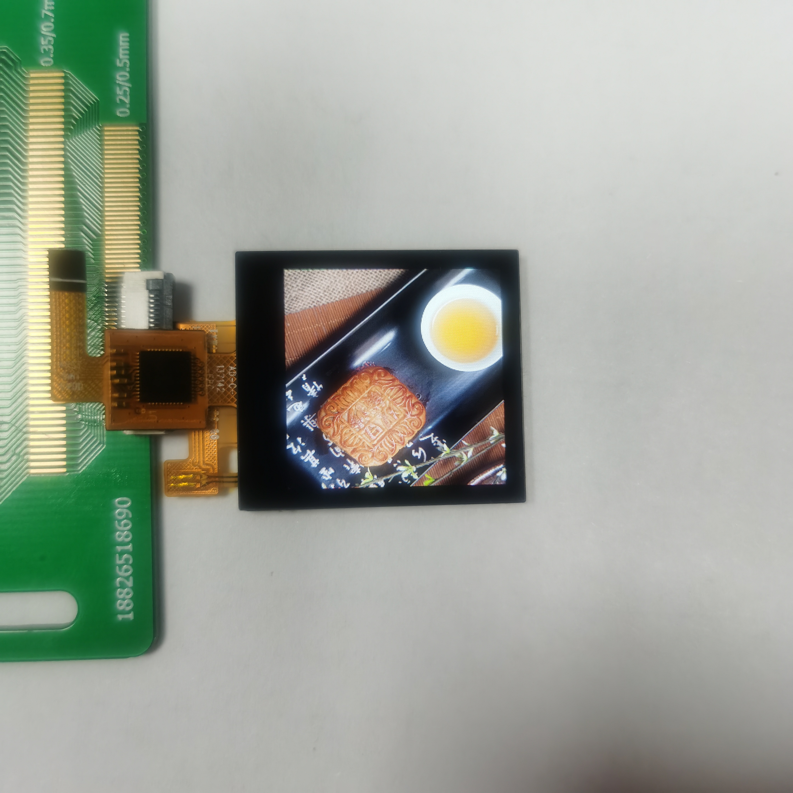 1.3 inch Square IPS interface lcd module for smart watch
